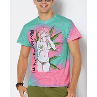 Tie Dye Mary Smokes T Shirt