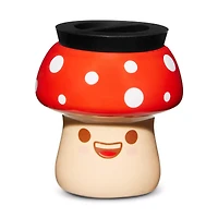 Red Smiling Mushroom Stash Jar - 3 oz.