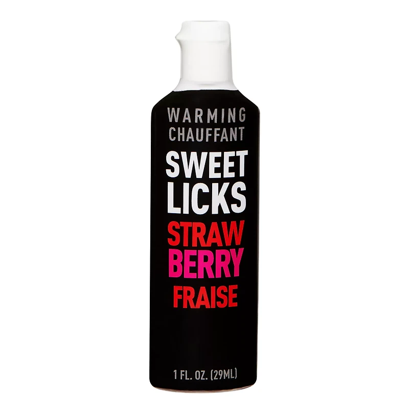 Warming Fruit Flavored Glide Sweet Licks 4 Pack - 1 oz.