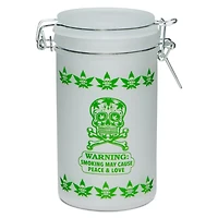 Sugar Skull Stash Jar - 16 oz.
