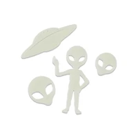 Glow in the Dark Aliens - 50 Pack