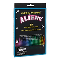 Glow in the Dark Aliens - 50 Pack
