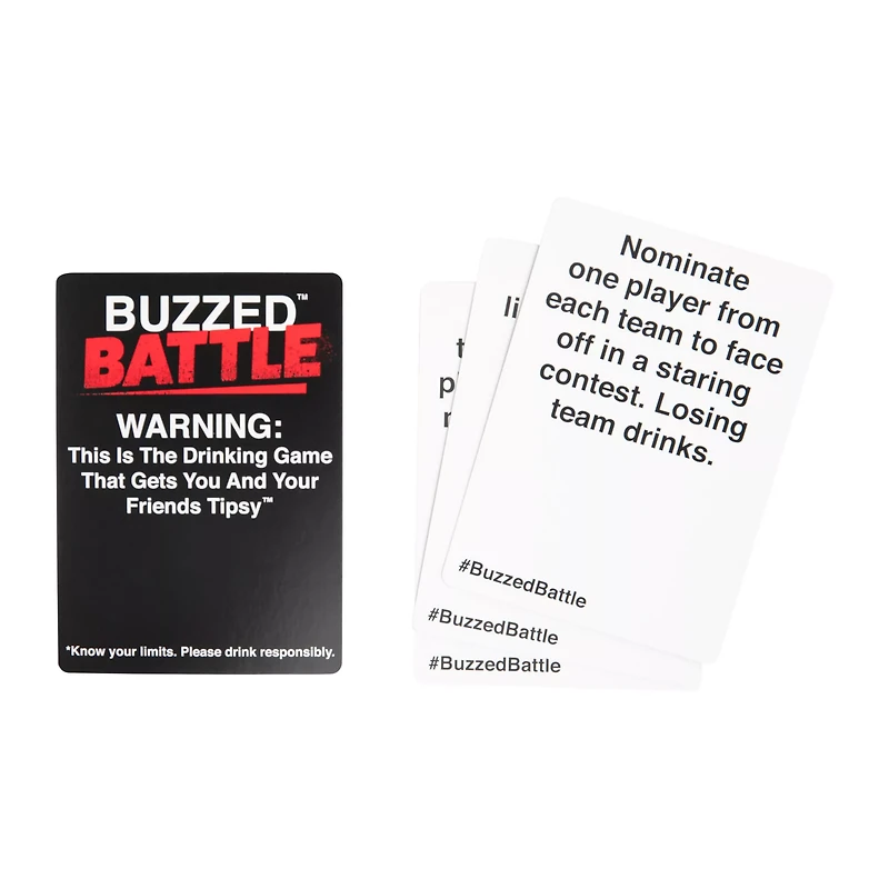 Buzzed Battle Drinking Game