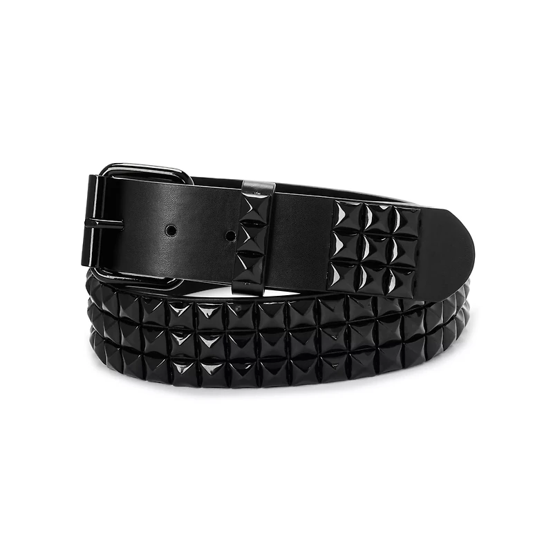 Black Studded Belt