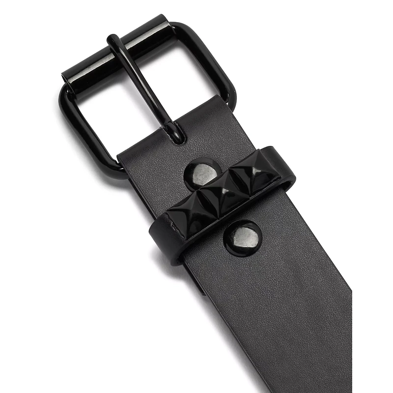 Black Studded Belt