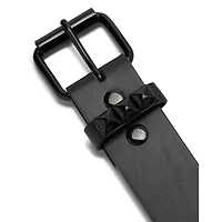 Black Studded Belt
