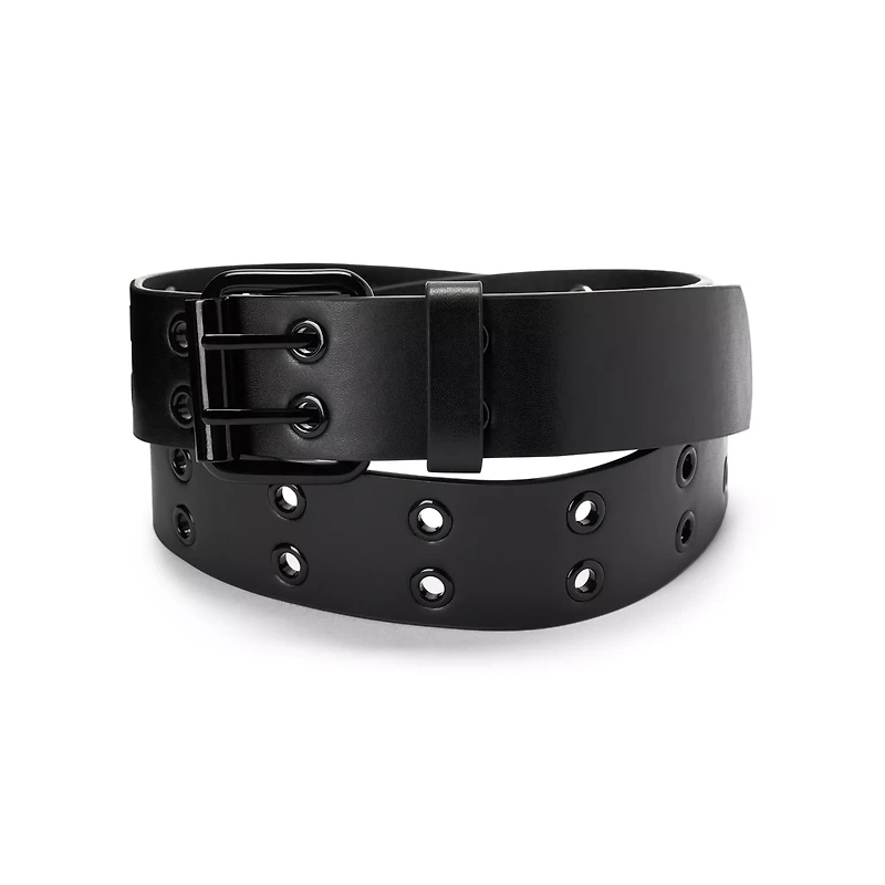Black Double Prong Belt