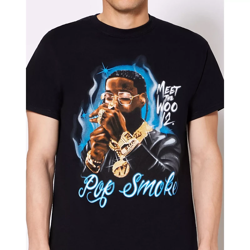 Pop Smoke Airbrush T Shirt