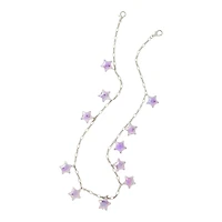 Iridescent Stars Wallet Chain