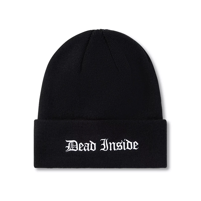 Dead Inside Cuff Beanie Hat