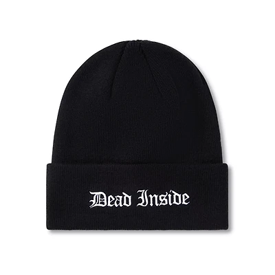 Dead Inside Cuff Beanie Hat