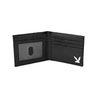 Black Playboy Logo Bifold Wallet