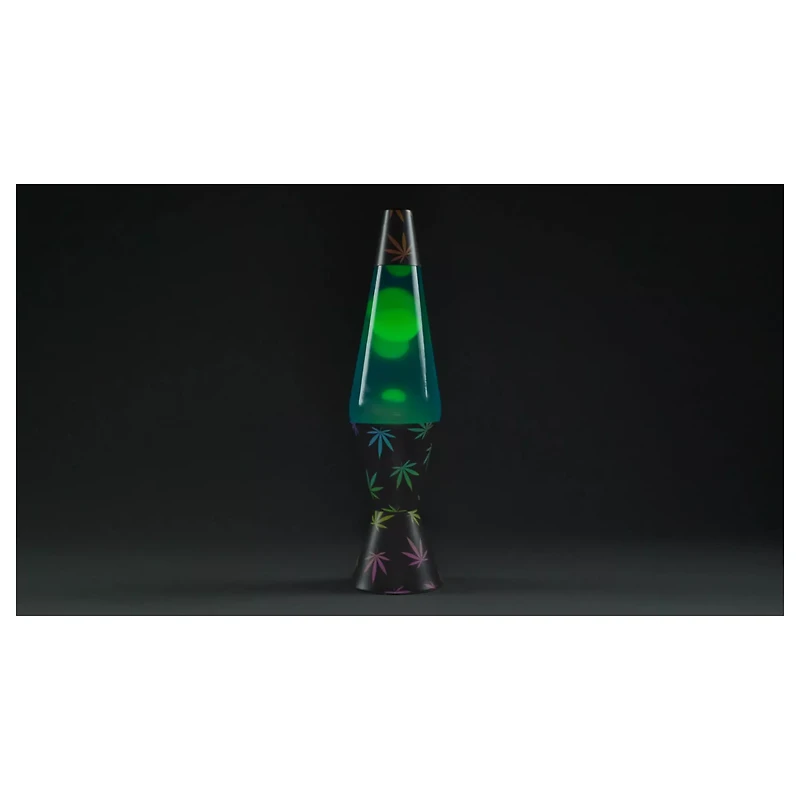 17 Inch Weed Leaf Smoke Lava Lamp