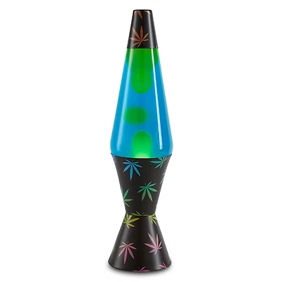 17 Inch Weed Leaf Smoke Lava Lamp