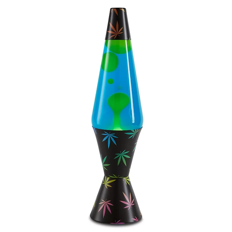 17 Inch Weed Leaf Smoke Lava Lamp