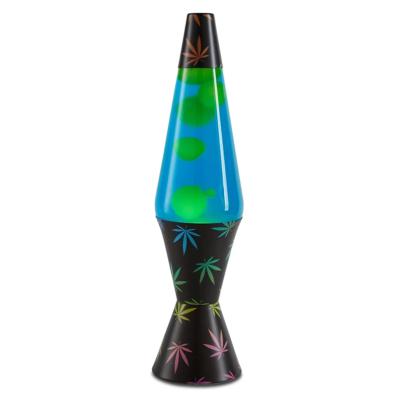 17 Inch Weed Leaf Smoke Lava Lamp