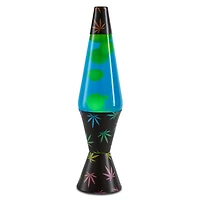 17 Inch Weed Leaf Smoke Lava Lamp
