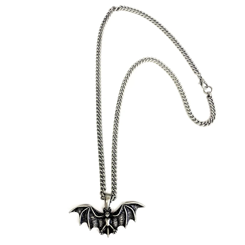 Bat Pendant Chain Necklace