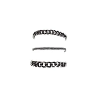 Multi-Pack Curb Chain Bracelets - 3 Pack