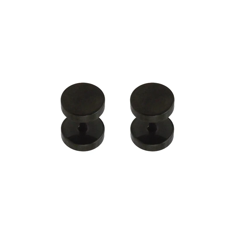Black Fake Plugs - 18 Gauge