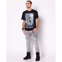 The Lovers Tarot T Shirt - Nightmare Before Christmas