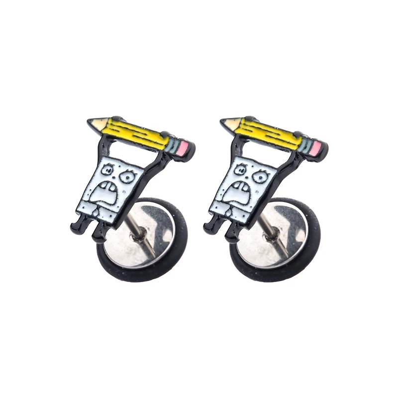 DoodleBob Fake Plugs 18 Gauge - SpongeBob SquarePants