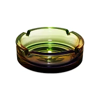 Ombre Weed Leaf Stash Jar and Ashtray Set - 4.6 oz