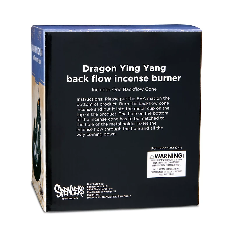 Dragon Ying Yang Incense Burner