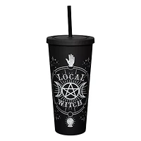 Local Witch Cup with Straw - 20 oz.