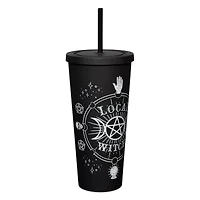 Local Witch Cup with Straw - 20 oz.