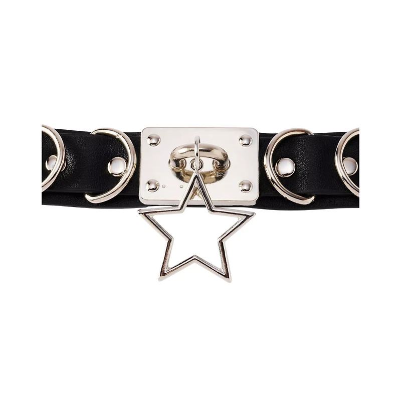 Star Charm Choker Necklace