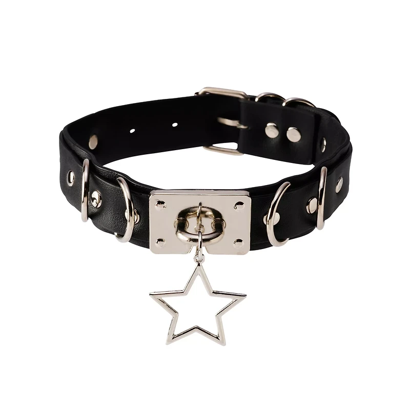 Star Charm Choker Necklace