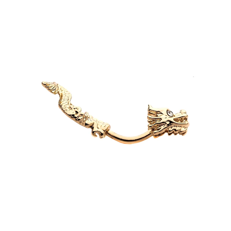 Chinese Dragon Barbell - 14 Gauge