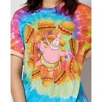 Tie Dye Patrick Krabby Patties T Shirt - SpongeBob SquarePants