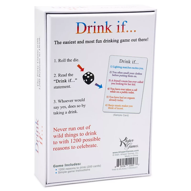 Drink If... Card Game