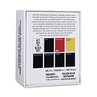 Act Out or Black Out Card Game