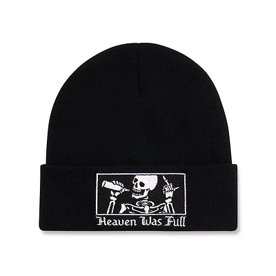 Heaven Was Full Cuff Beanie Hat