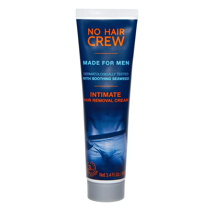 No Hair Crew Intimate Hair Removal Cream - 3.4 oz.