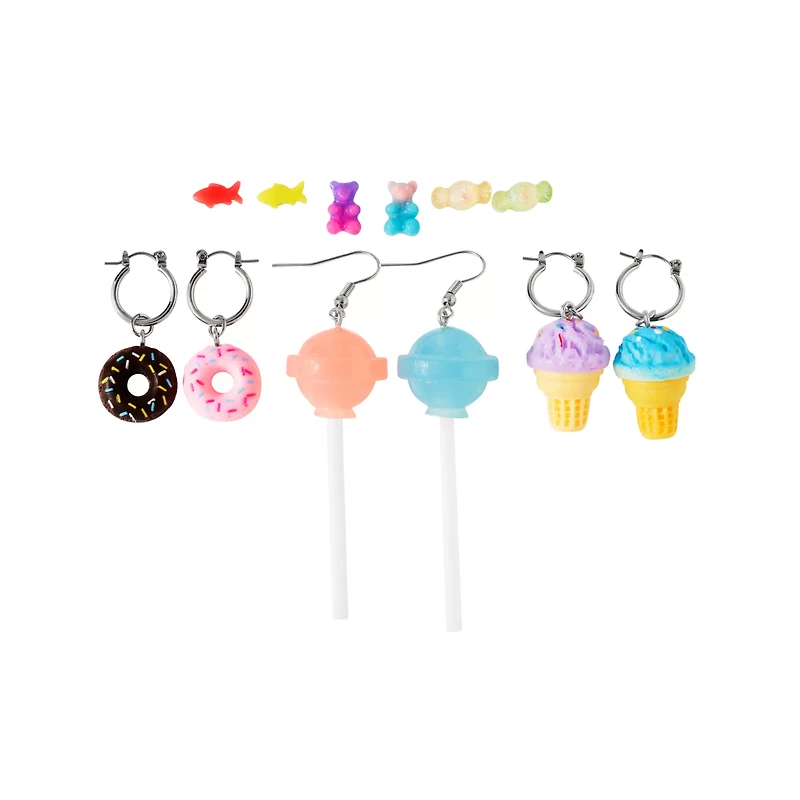 Multi-Pack Sweet Treat Dangle and Stud Earrings - 6 Pair