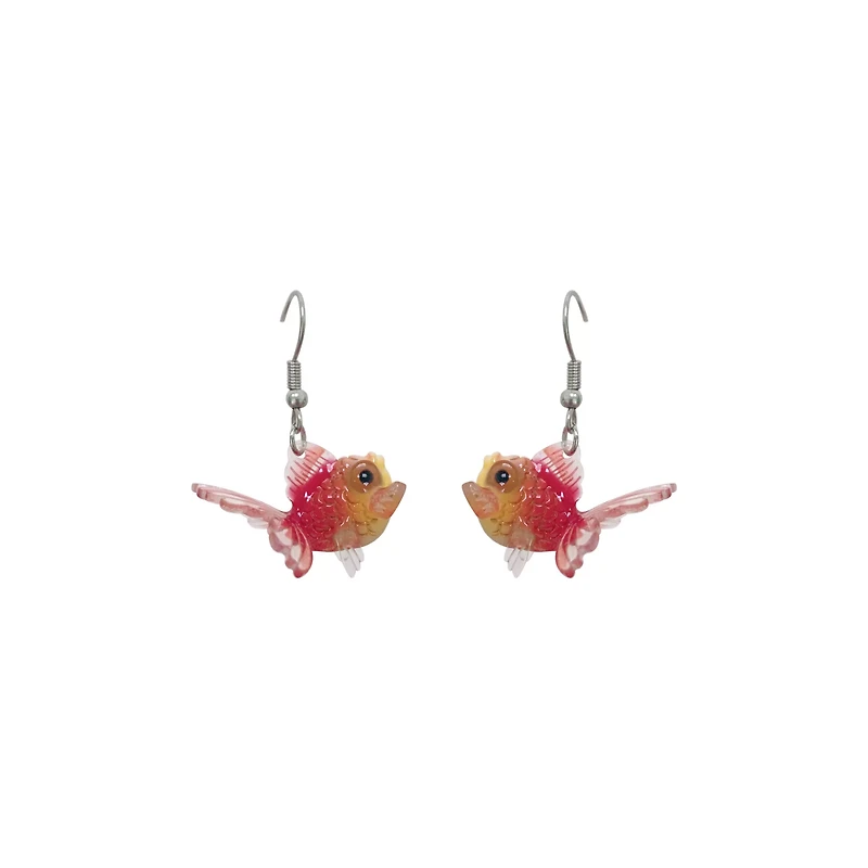 Goldfish Dangle Earrings