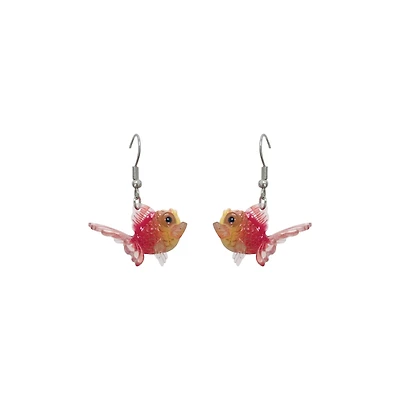 Goldfish Dangle Earrings