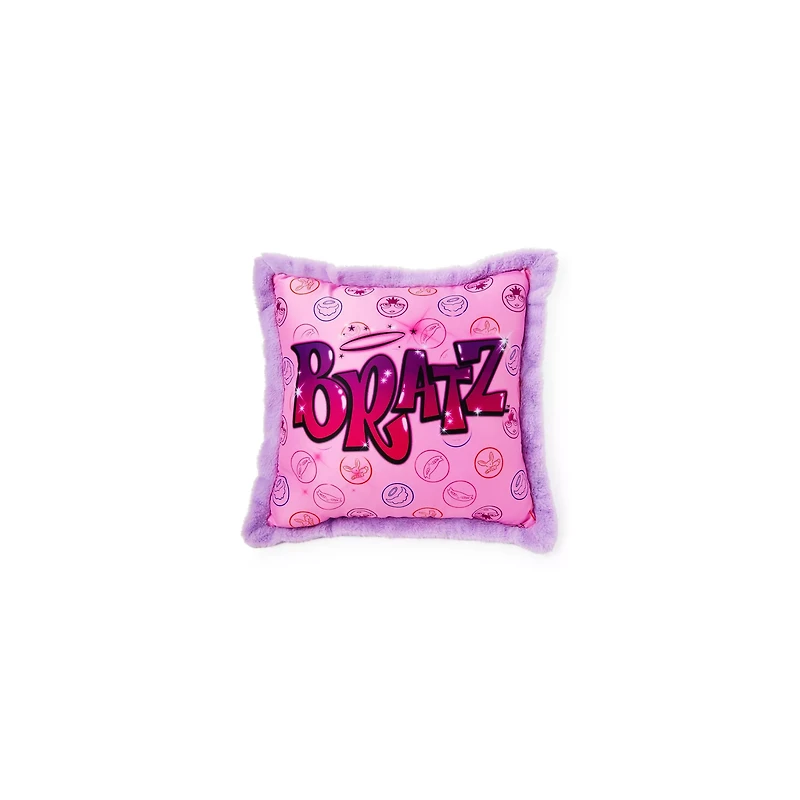 Pink Fuzzy Bratz Pillow