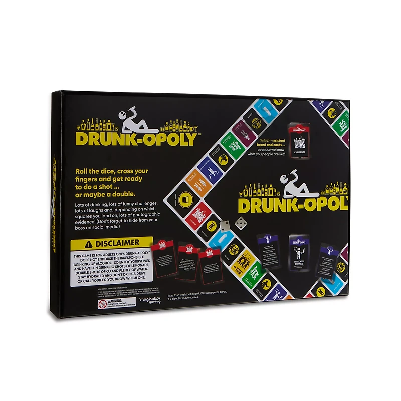 Drunk-Opoly Board Game