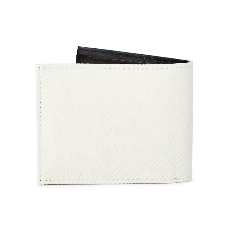 White Playboy Bunny Bifold Wallet