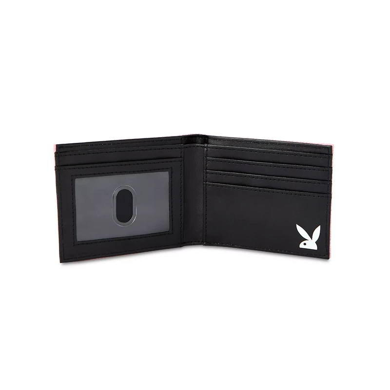 Playboy Bunny Embossed Bifold Wallet