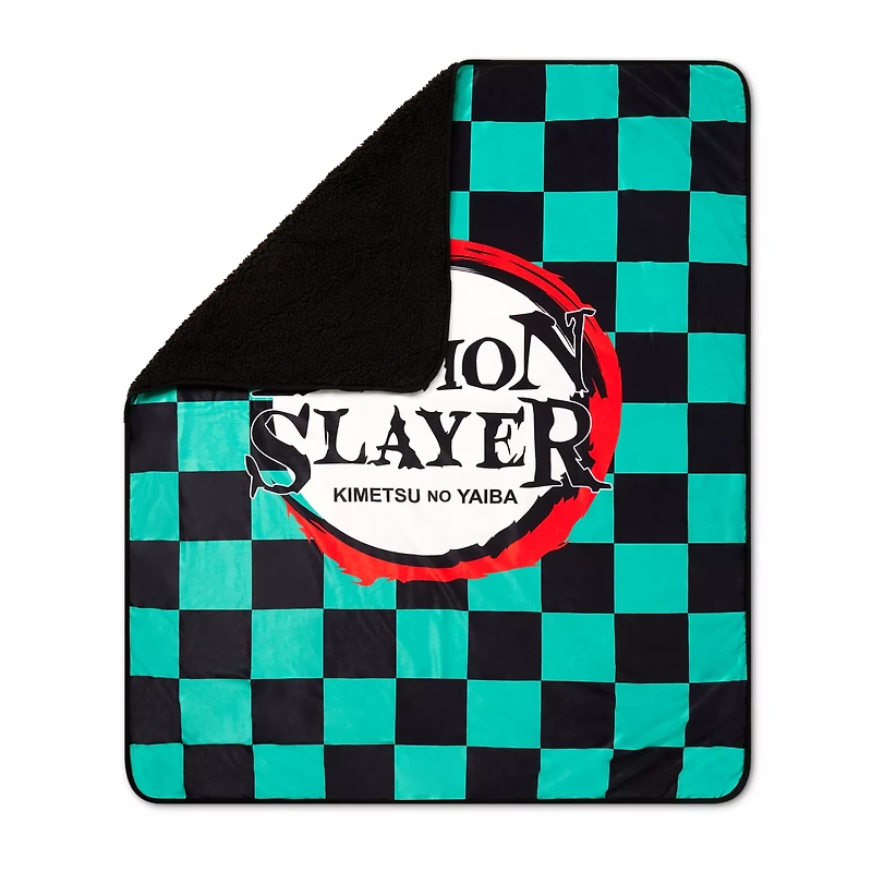 Demon Slayer Sherpa Fleece Blanket