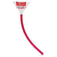 Hello My Name is Drunk Beer Bong