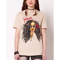 Illustrated H.E.R. T Shirt