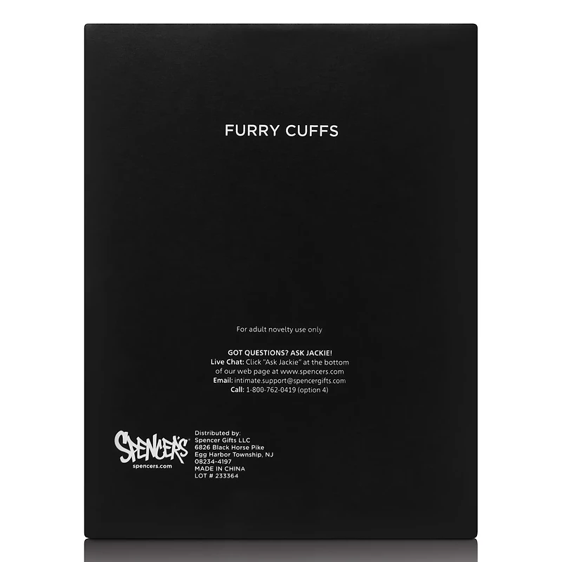 White Furry Handcuffs - Pleasure Bound