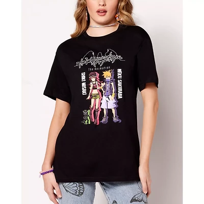 Shiki and Neku T Shirt - The World Ends with You